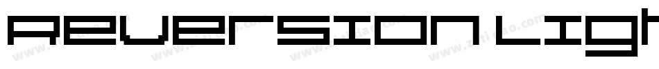 Reversion Light字体转换